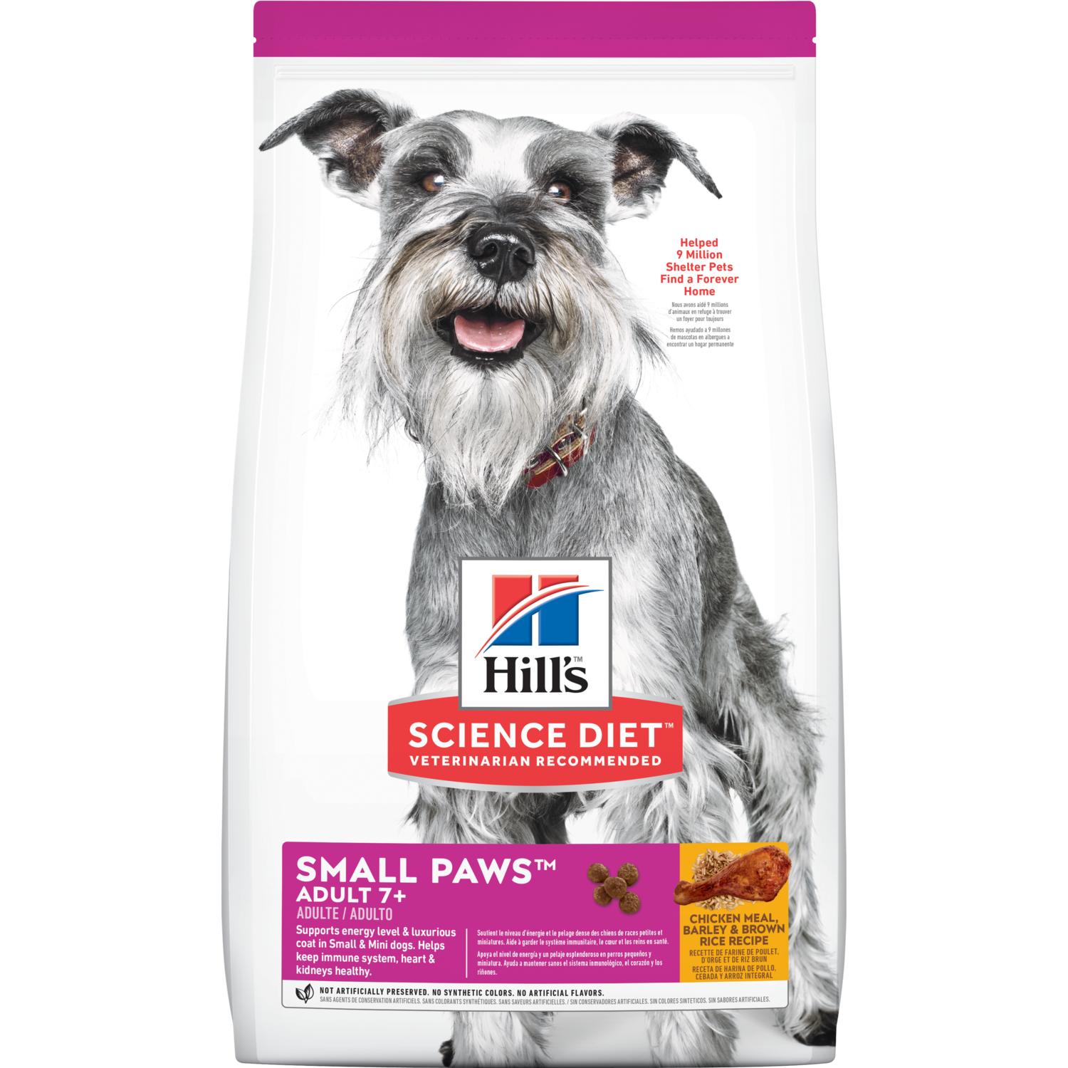 Hill's Perro Adulto Mayor 7+ Razas Pequeñas Y Toys 4.5Lb