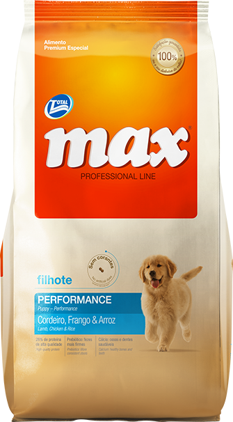 Max Perfomance Cachorros Pollo y Arroz