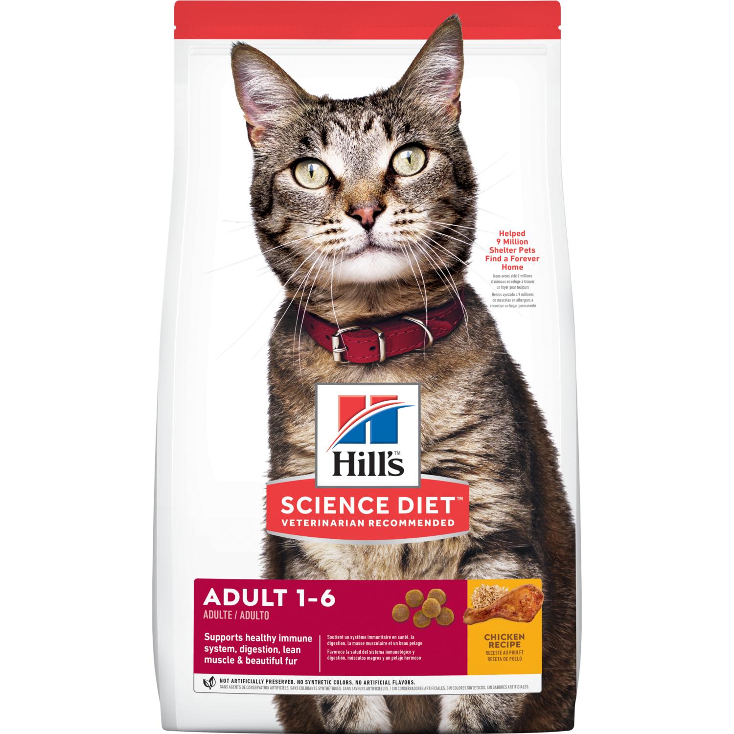 Hill's Science Diet Gatos Adultos Optimal Care 4Lb